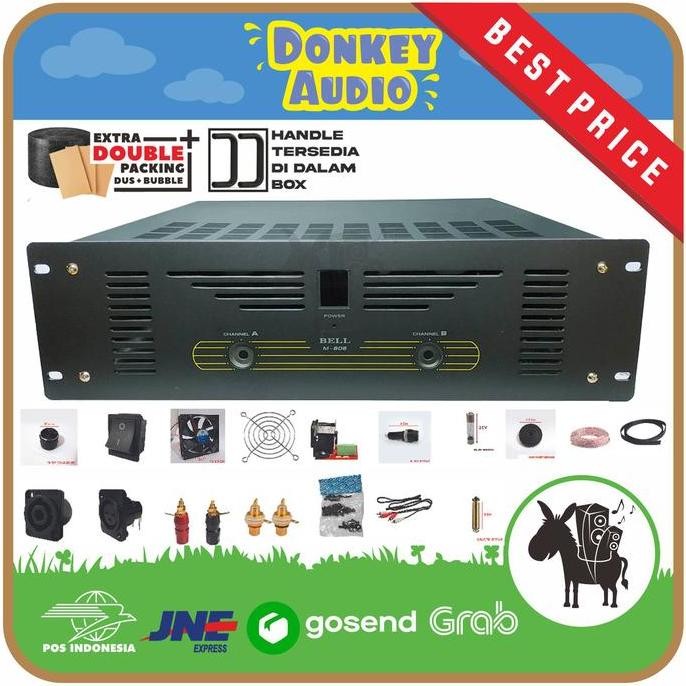 Promo BOX M808 POWER AMPLIFIER BELL COD