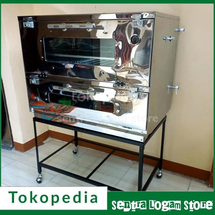 Bst Ready Oven Gas Stainless Gratis Peti Dan Loyang Best Seller