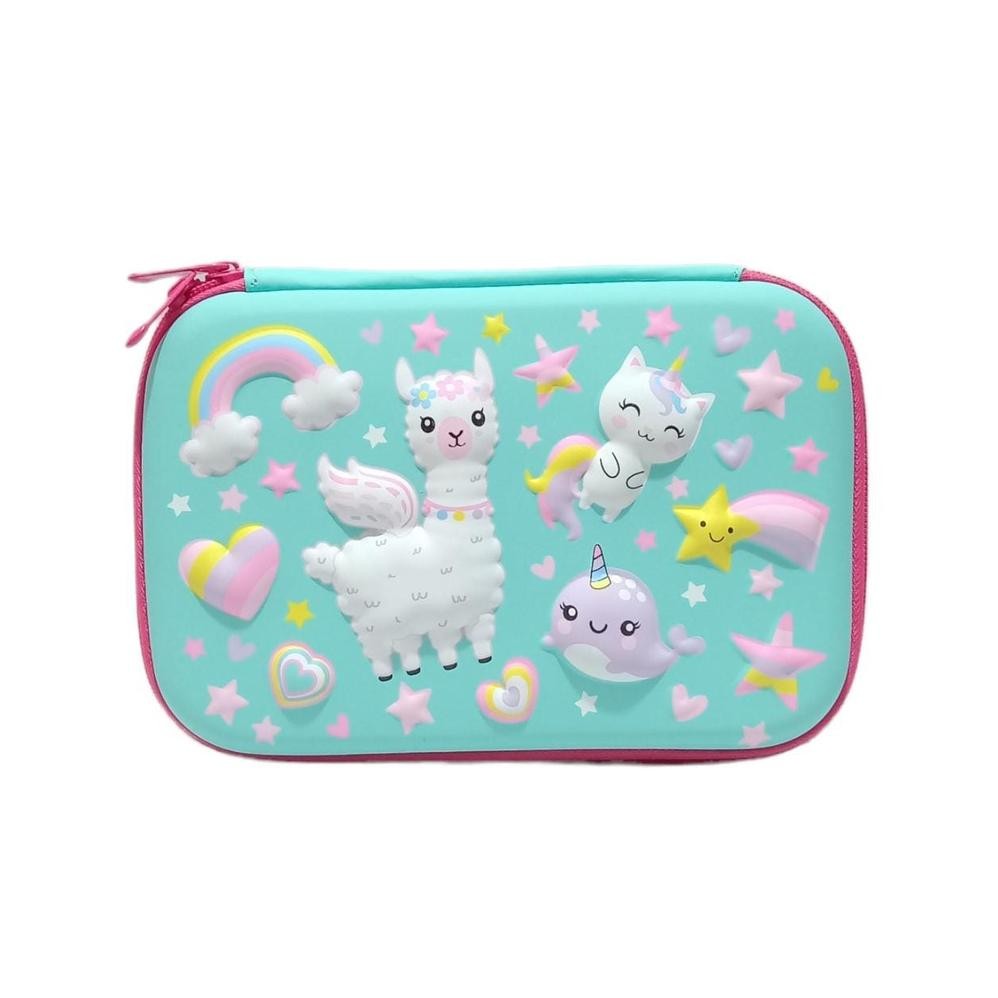 

Readyy!! BLINGBERRY Tempat Pensil 3D Timbul Ilama Tosca Kotak Pensil motif Ilama Anak Paud Tk SD Kado Anak Perempuan Berkualitas