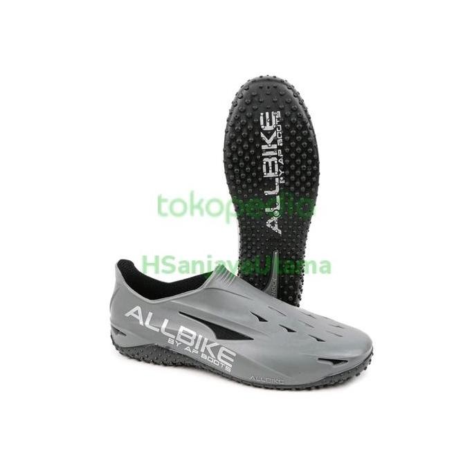 Sepatu Sepeda Road Bike All Bike 2 Sepatu Bersepeda Abu