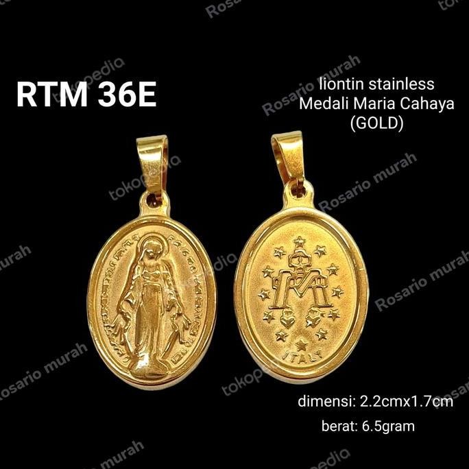 Baru medali wasiat titanium emas