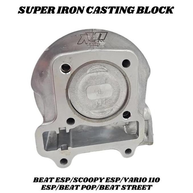 BLOK BLOCK SEHER BORE UP AH1 RACING BEAT SCOOPY VARIO 110 ESP BEAT POP BEAT STREET KODE K44 53 MM 53