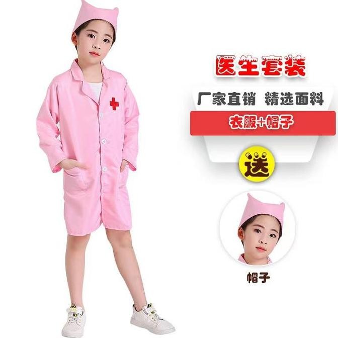 NEW  Baju Dokter - Dokteran / Baju Medical Dokter / Baju Dokter Untuk Anak