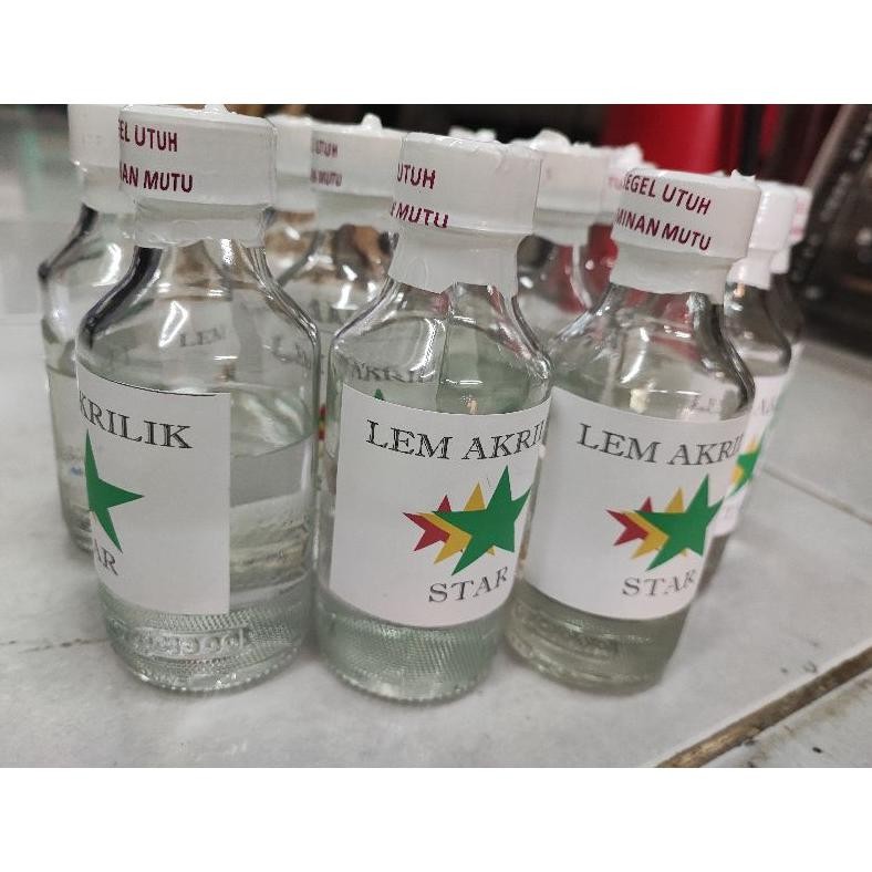 

Readyy!! Lem akrilik bening 100ml / lem akrilik + bonus suntikan 3 ml