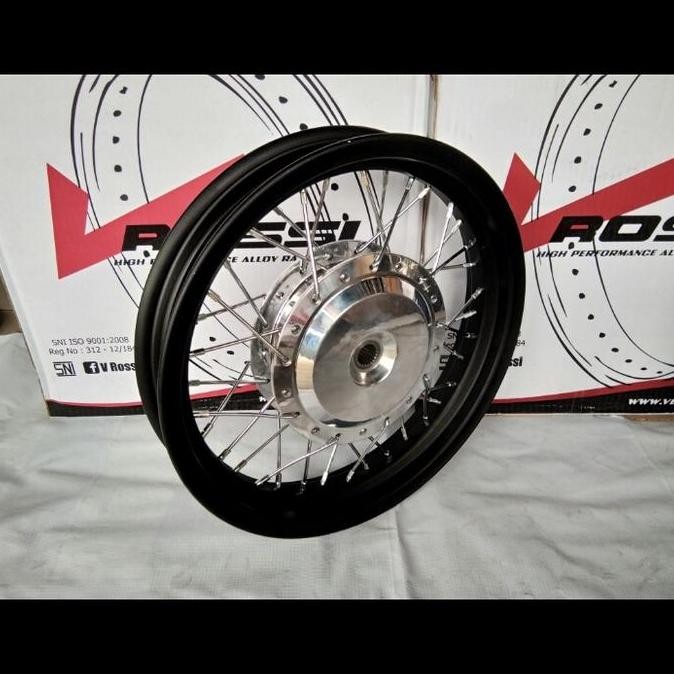 VELG 250 X 14 TROMOL BELAKANG JARI JARI UNTUK MOTOR HONDA YAMAHA MATIC