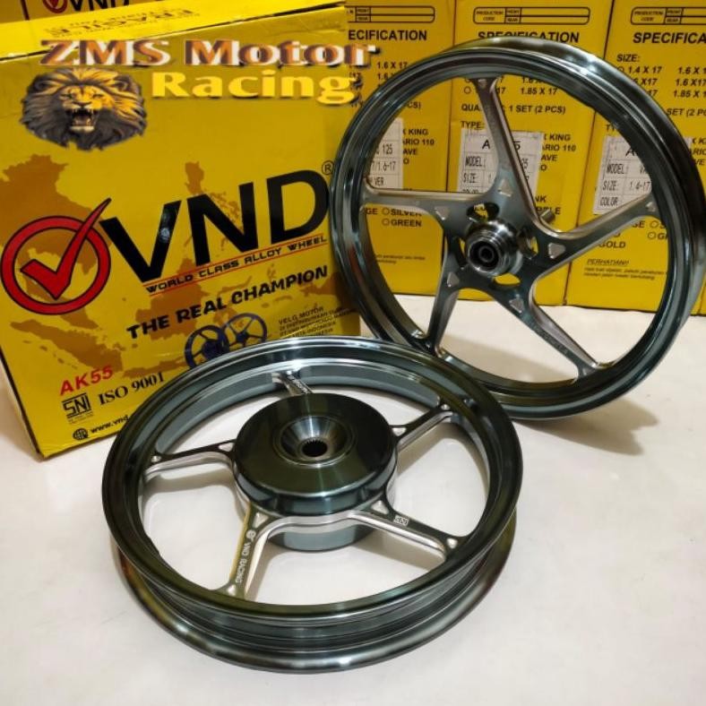 Terlaris Velg Vnd Racing Ak 55 Mio Sporty Mio Lama Mio Smile Mio M3 Xeon Mi0 J Mio Gear Fazzio Origi