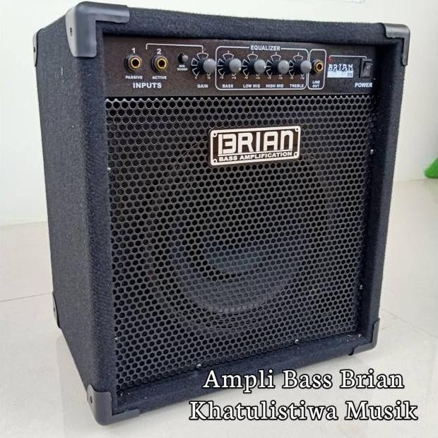 Terlaris Ampli Sound Bass Gitar 10 Inch 2 Input