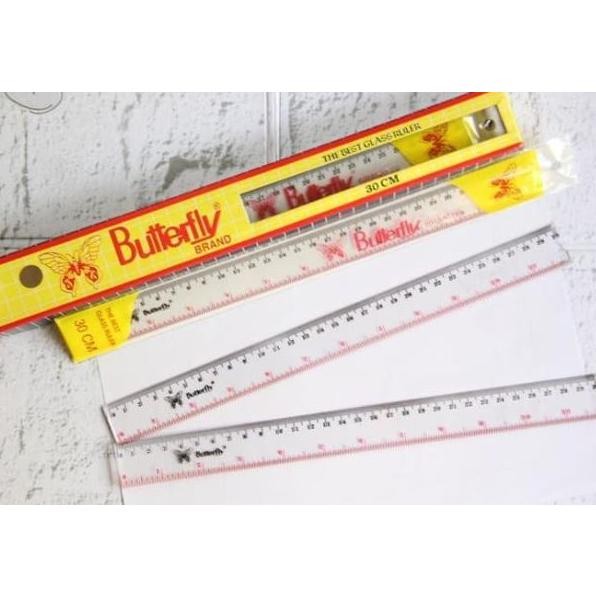 

Update! Penggaris Butterfly 30cm / Mistar Plastik Butterfly (12pcs) ..