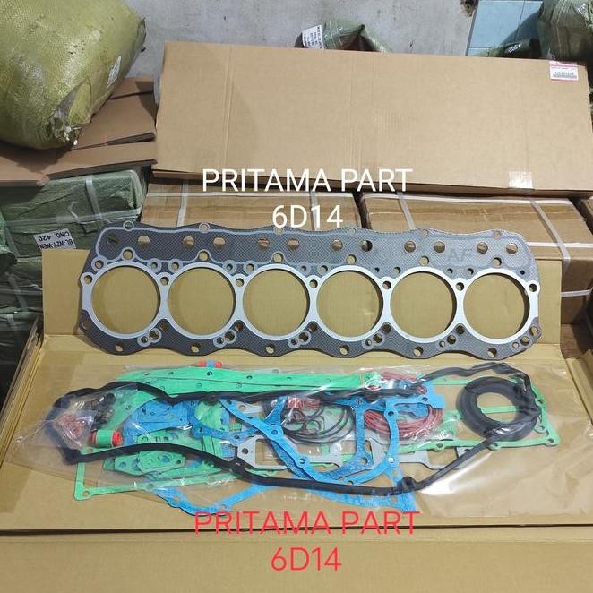 Paking Full Set Fuso 6D14 Packing Gasket Kop Full Set Fuso 6D14