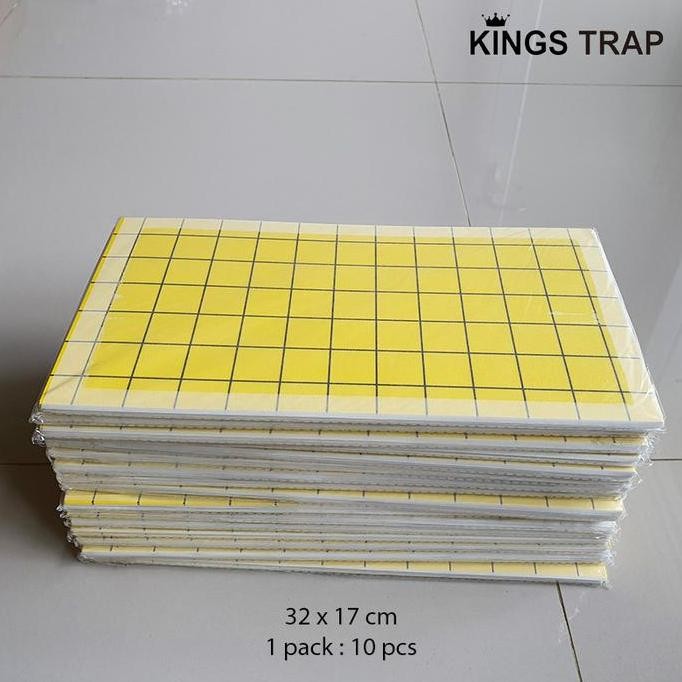 

NEW Gluepad / Lem Lalat / Glue board 32 x 17 cm ( 10 lembar)