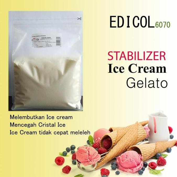 

Stabilizer Ice Cream Edicol 6070 ( @ 1 Kg ) #Gratisongkir