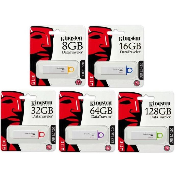 TERBARU - Flashdisk Kingston 64GB - DTI G4 USB 3.0 (ORIGINAL)