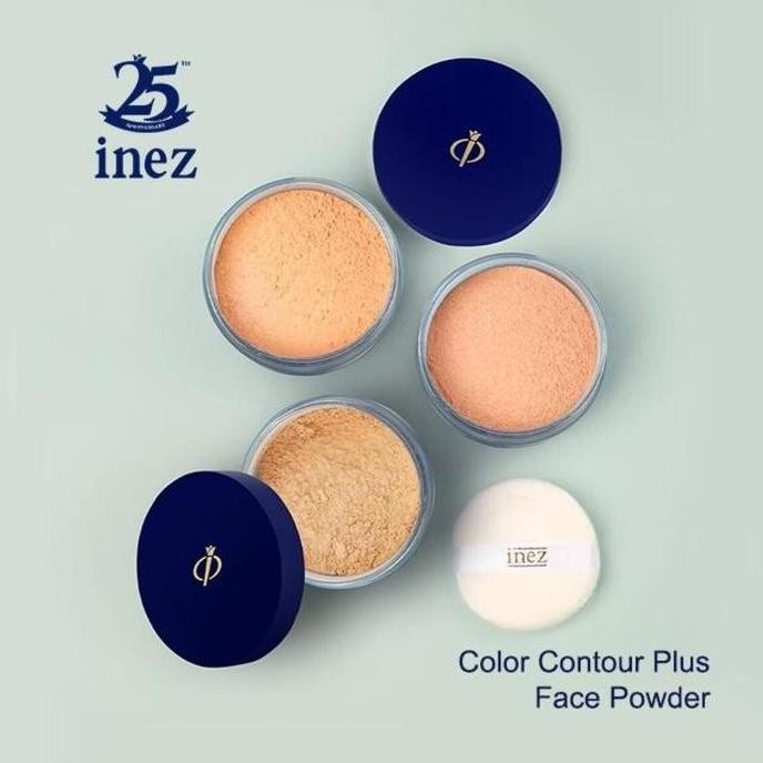 Asli Inez Face Powder Bedak Tabur Makeup Pengantin & Sehari-Hari Tahan Lama
