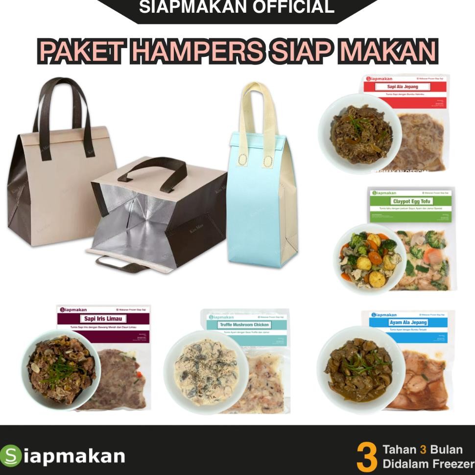 

Hampers Set Daging Sapi Ayam Dan Sayur Siap Makan