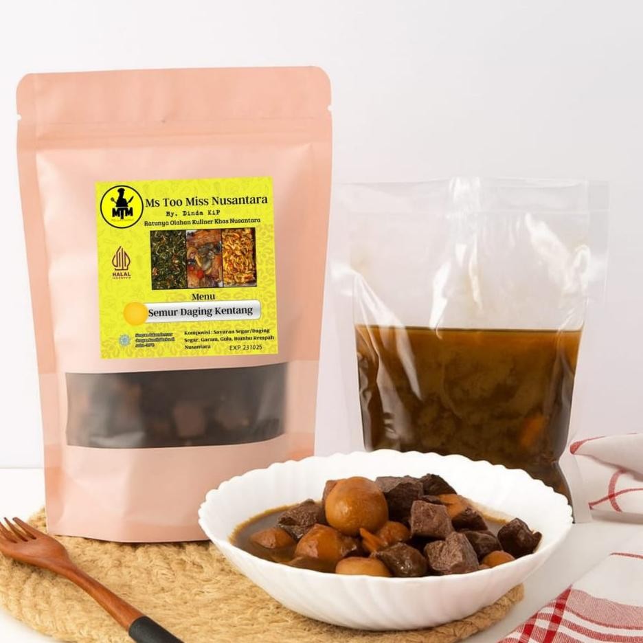 

Lauk Matang Semur Daging Sapi Kentang Spesial Buatan Ahli Masak Chef Beengalaman