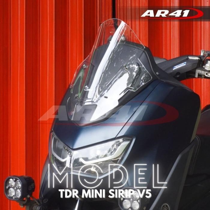 Windshield Visor Nmax Model Tdr Mini V5 Winshield Nmax Model Tdr Mini V5 Ar41 Original Dan Terpercay