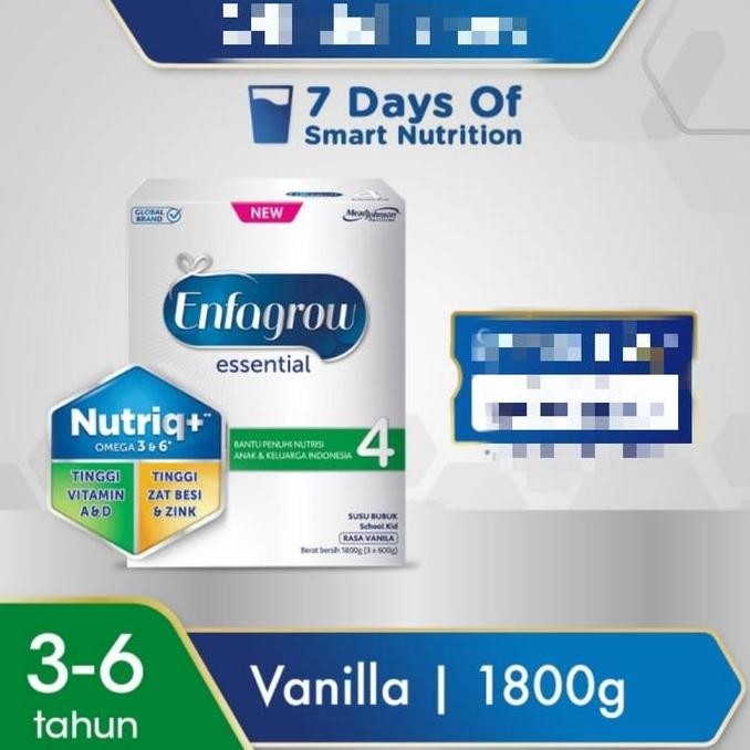 

terbaru enfagrow essential 4 susu formula anak sekolah 1800g termurah