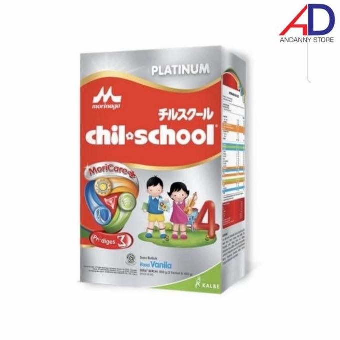 

terbaru morinaga chil school platinum 4 800gr susu anak usia 3-12 tahun