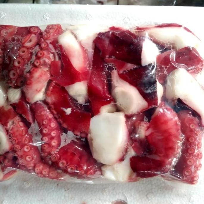 

Gurita/Octopus/Tako Leg Cut/ 1 Kg #Gratisongkir