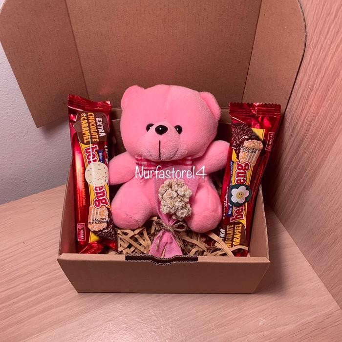 

Hampers Snack Box Giftbox/Kado Pink Series/Kado Valentine/Kado Ulang Tahun/Surprise/Hadiah Anniversary