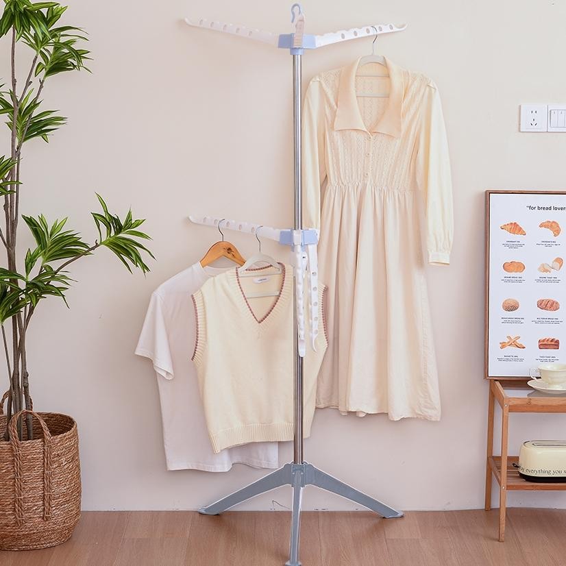 Gantungan Baju Lipat Jemuran Baju Kecil & Dewasa Lipat