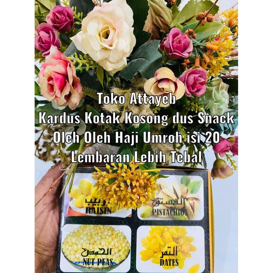 

Kardus Kotak Kosong Dus Snack Oleh Oleh Haji Umroh 20 Lembaran Tebal