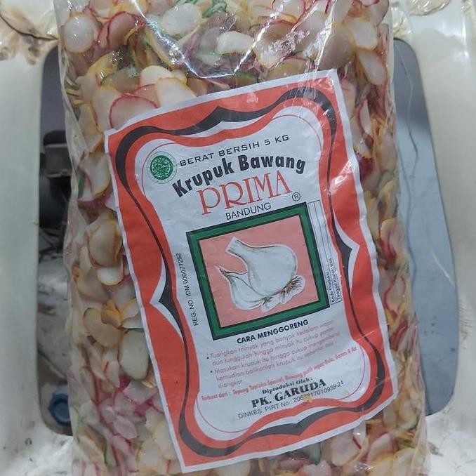 

Krupuk Bawang Prima Bandung Netto 5 Kg #Gratisongkir