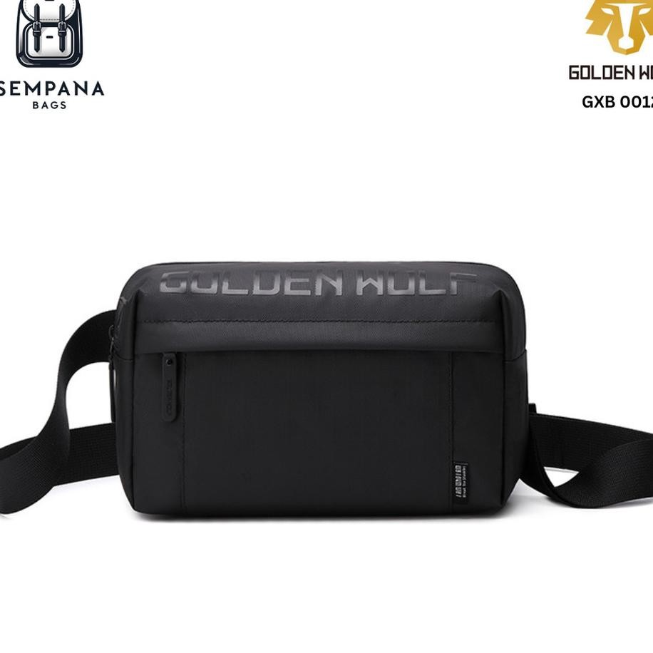 Golden Wolf Gxb 00129 Tas Selempang Messenger Bag Quality