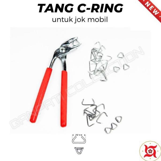 Murah Tang Ring C Tang C-Ring (Untuk Jok Mobil, Pengikat Kandang, Bekleding)