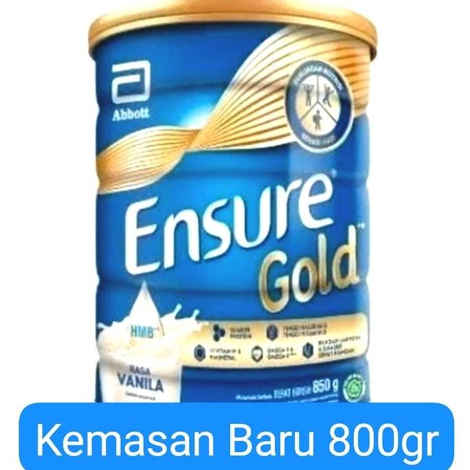 

terbaru ensure gold hmb 800gr susu nutrisi dewasa rasa vanila