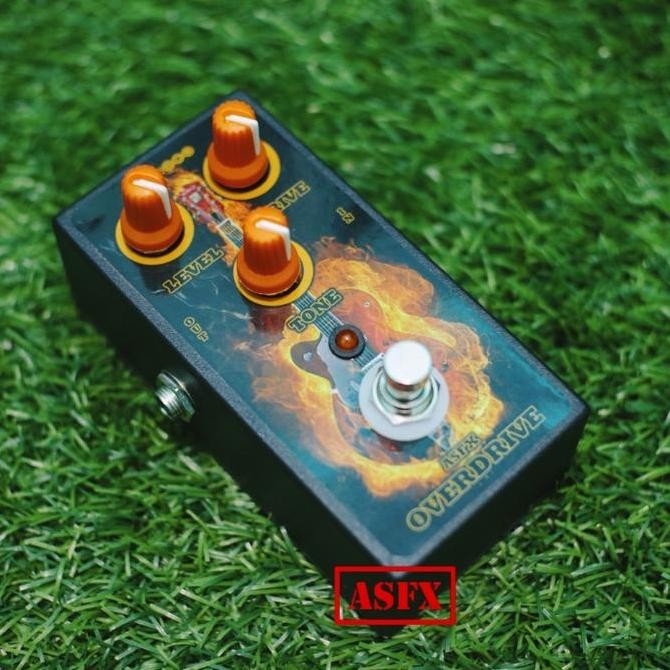 Tersedia Efek Gitar Overdrive AS Effect ASFX Murah Stompbox Pedal Overdrive