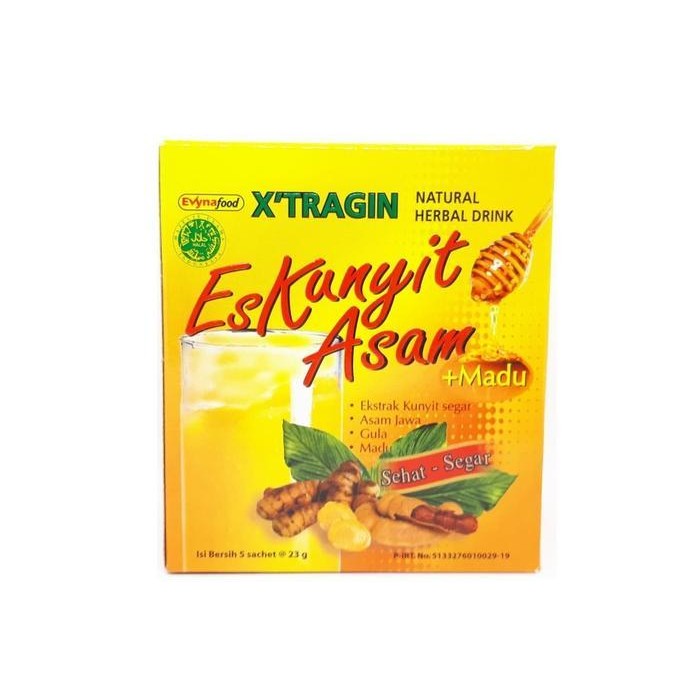 

SL XTRAGIN KUNYIT ASAM PLUS MADU 1 BOX 5 SACHET MINUMAN BUBUK