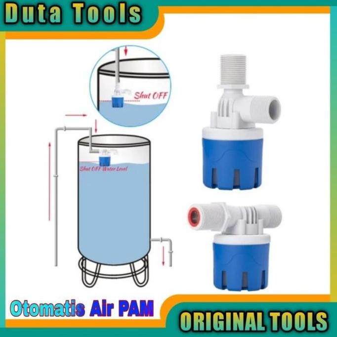 Promo Otomatis Air Pam Pdam Tandon Penampungan Air Kran Bak Mandi Pelampung