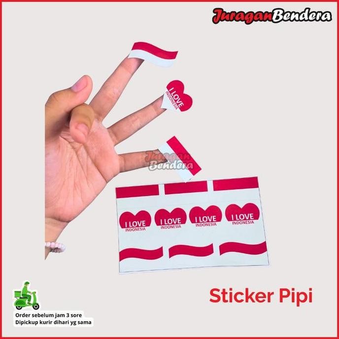 

(:(:(:(] Stiker Bendera Merah Putih | Stiker Indonesia | Stiker I Love Indonesia
