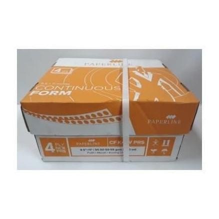 

TERMURAH - 4 Ply : 2 Prs Warna Kertas Continuous Form SIDU / Paper 9 1/2 x 11