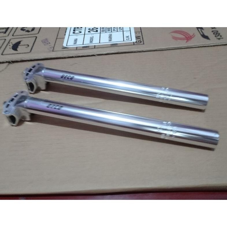 seatpost 25,4 crome cocok sepeda federal mtb vintage bridgestone master raleigh kuwahara