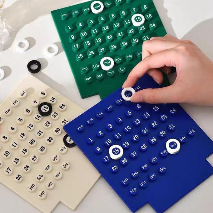 

Kalender Meja Abadi Permanent Calendar Diy Kalender PS