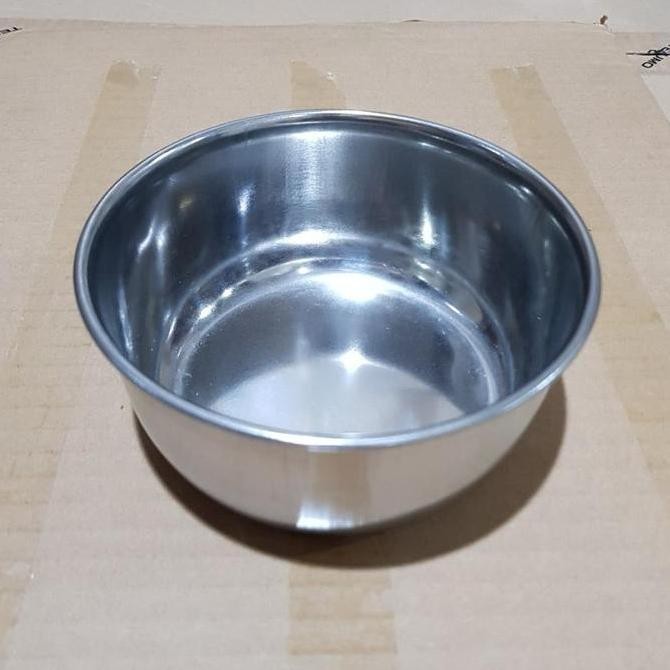 Kom Tutup Stenless 12 cm Bowl Stainless Plus Tutup 12cm