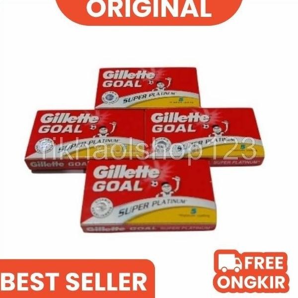 Bisa Cod Silet Cukur Gillette Goal. Silet Goal, Pisau Cukur, Silet Cukur