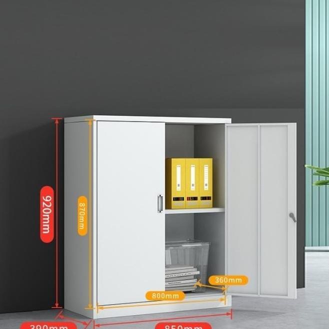 TERBARU LEMARI ARSIP FILLING KABINET PINTU BUKA TUTUP KACA