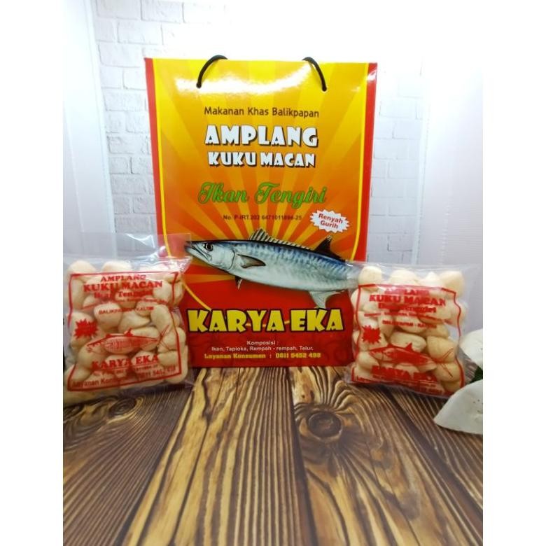 

Amplang Kuku Macan Box isi 10 pcs karya eka