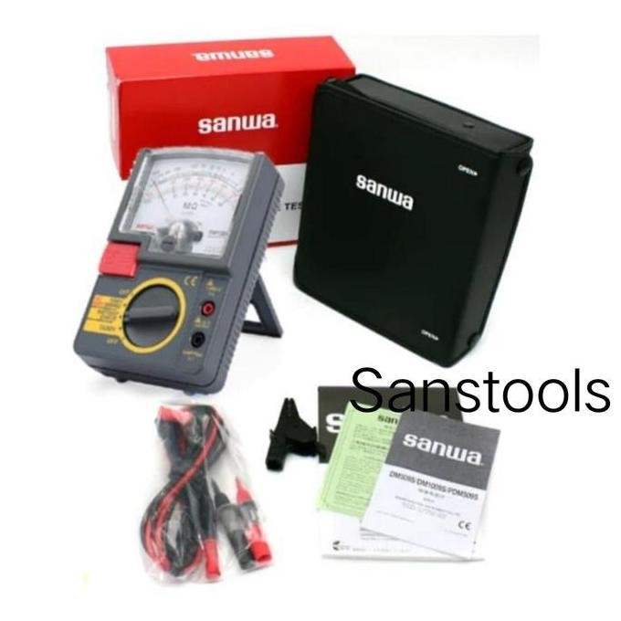 Sanwa DM-1009S analog insulation tester DM1009S megger 1000v manual