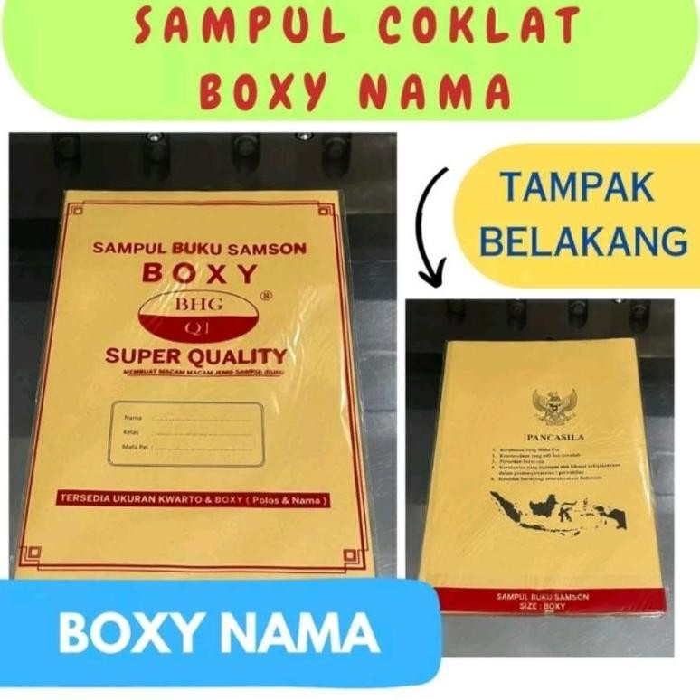 

SAMPUL BUKU COKLAT KWARTO / KUARTO BUKU KECIL