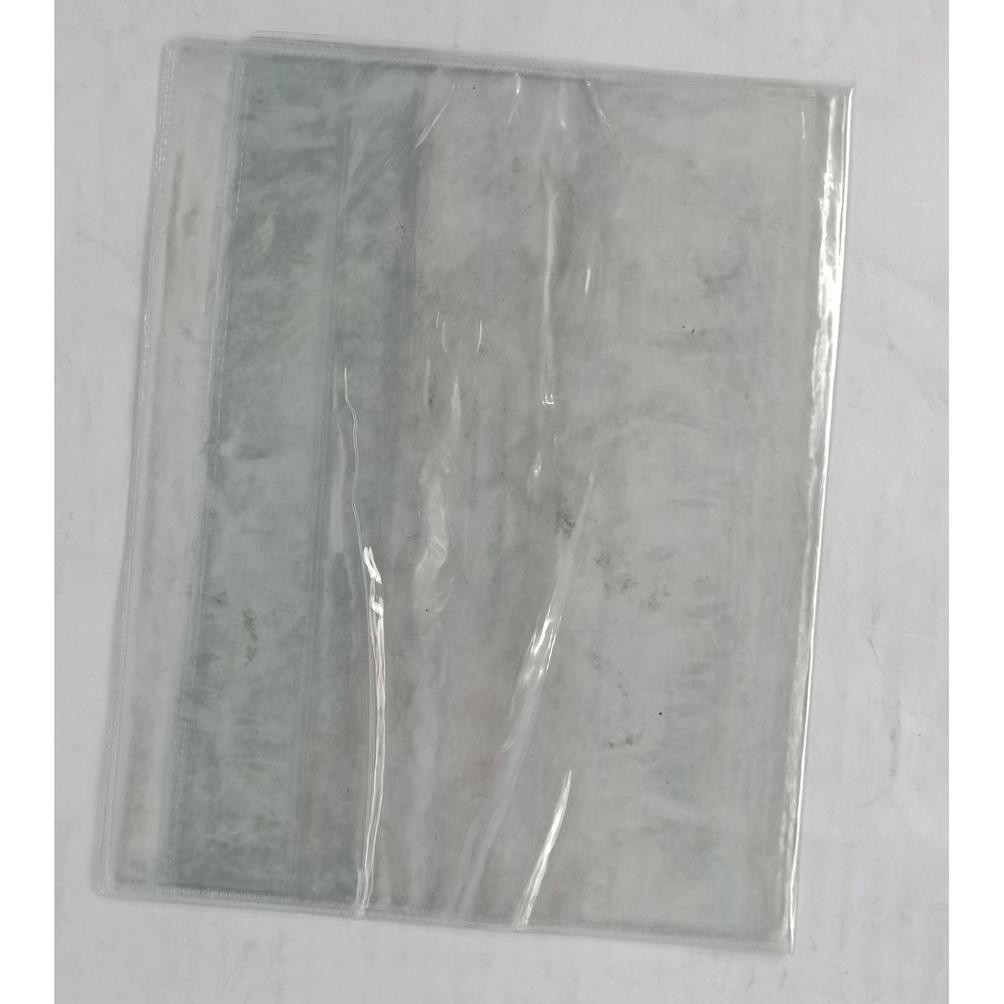 

sampul plastik ukuran buku sidu mika kwarto