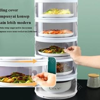 Tudung Saji Rak Piring Susun Plastik Red House Warna Susun 5 Susun 4 S