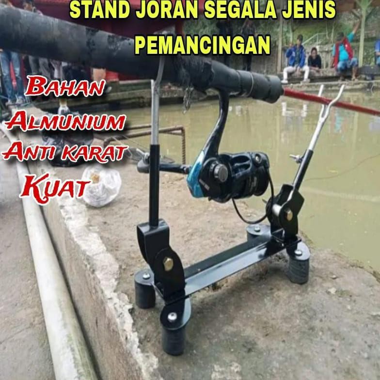 holder joran stand joran standar joran dudukan joran pancing Nugi