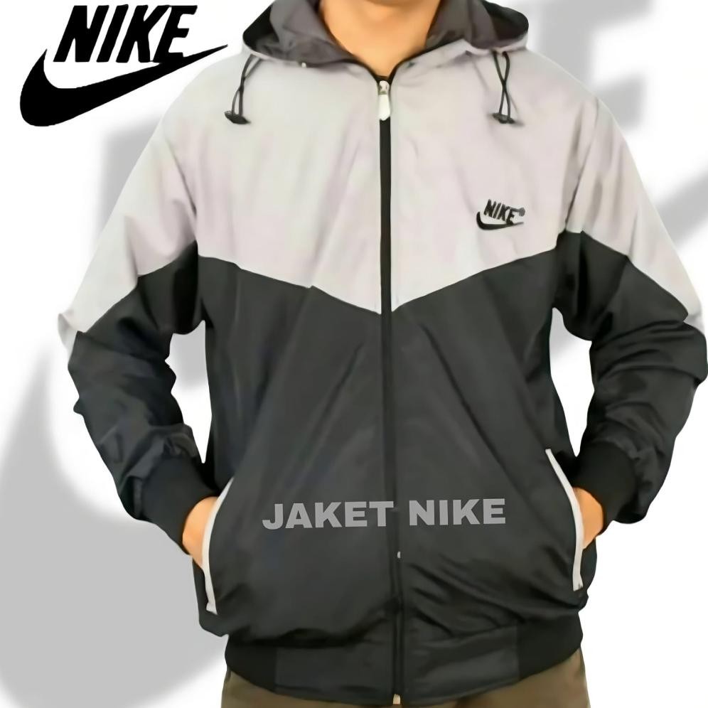 Jaket Parasut Olahraga Lari Jogging  ,  Jaket Pria Parasut / Jaket Joging / Jaket Parasit Pria Nugi
