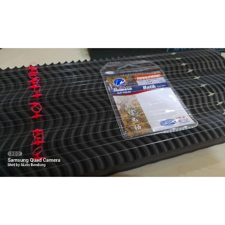 Kail daimaru batik series/rangkaian kail Nugi