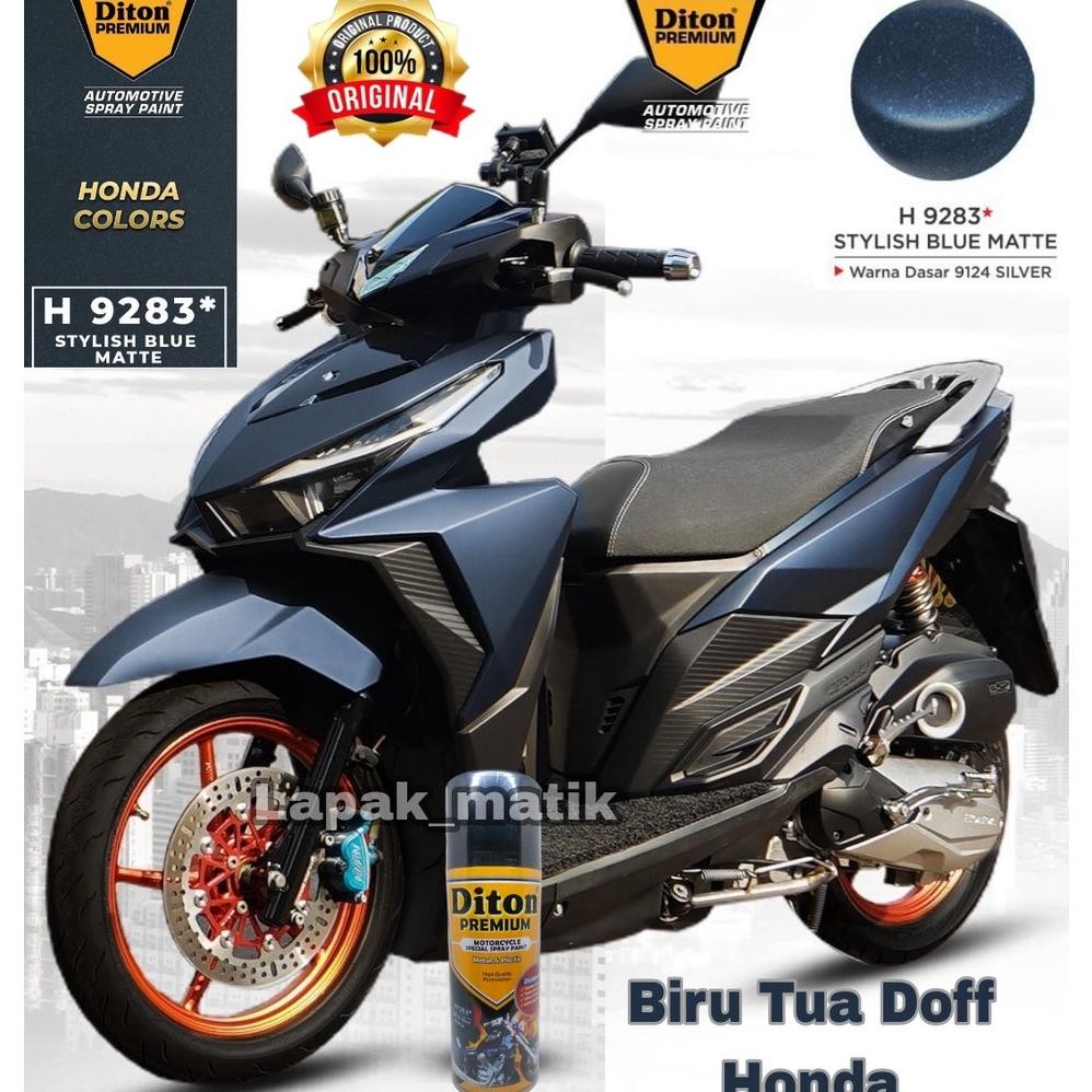 Pilok DITON PREMIUM BIRU TUA DOFF STYLISH BLUE MATTE H9283 400ml Nugi