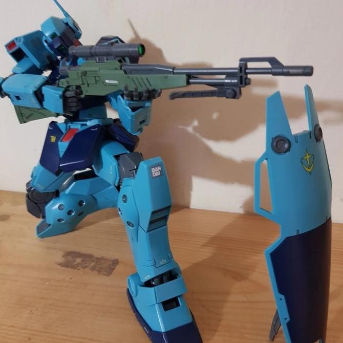 Bandai MG 1/100 GM Sniper II 2 (rakit) no RX 78 2 zaku